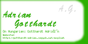 adrian gotthardt business card